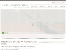 Tablet Screenshot of hirschassoc.com